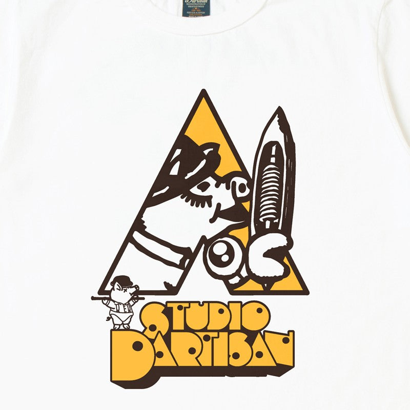 8233B / STUDIO D'ARTISAN USA Cotton Print T-shirt