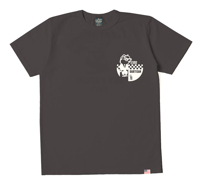 8234A / STUDIO D'ARTISAN USA Cotton Print T-shirt