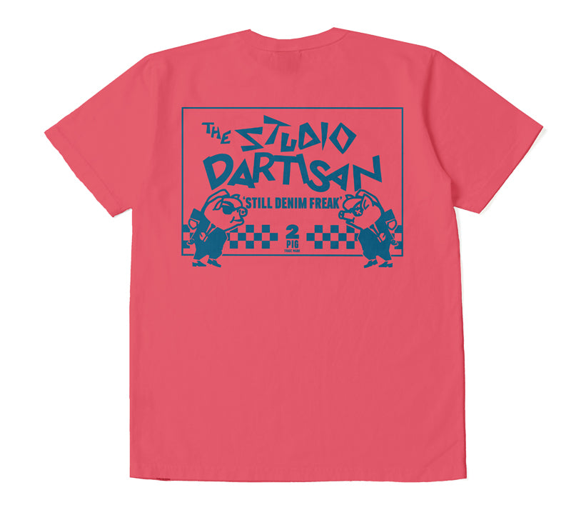 8234A / STUDIO D'ARTISAN USA Cotton Print T-shirt