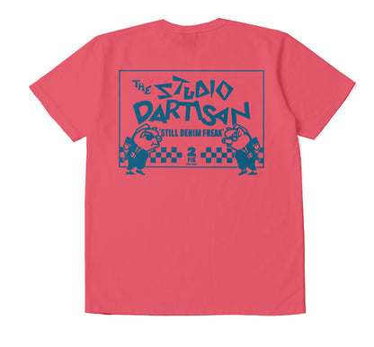 8234A / STUDIO D'ARTISAN USA Cotton Print T-shirt