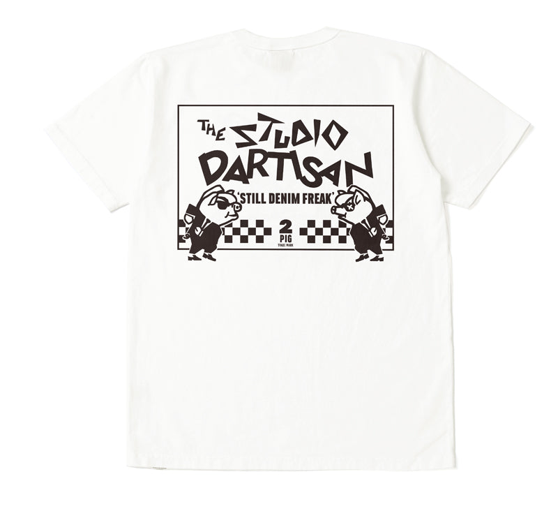8234A / STUDIO D'ARTISAN USA Cotton Print T-shirt