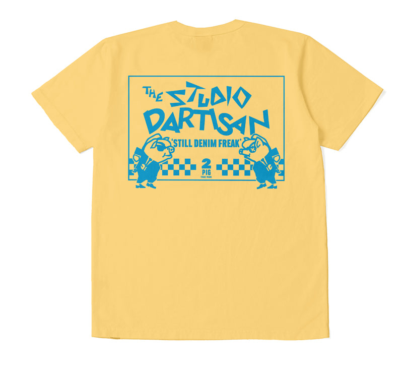 8234A / STUDIO D'ARTISAN USA Cotton Print T-shirt