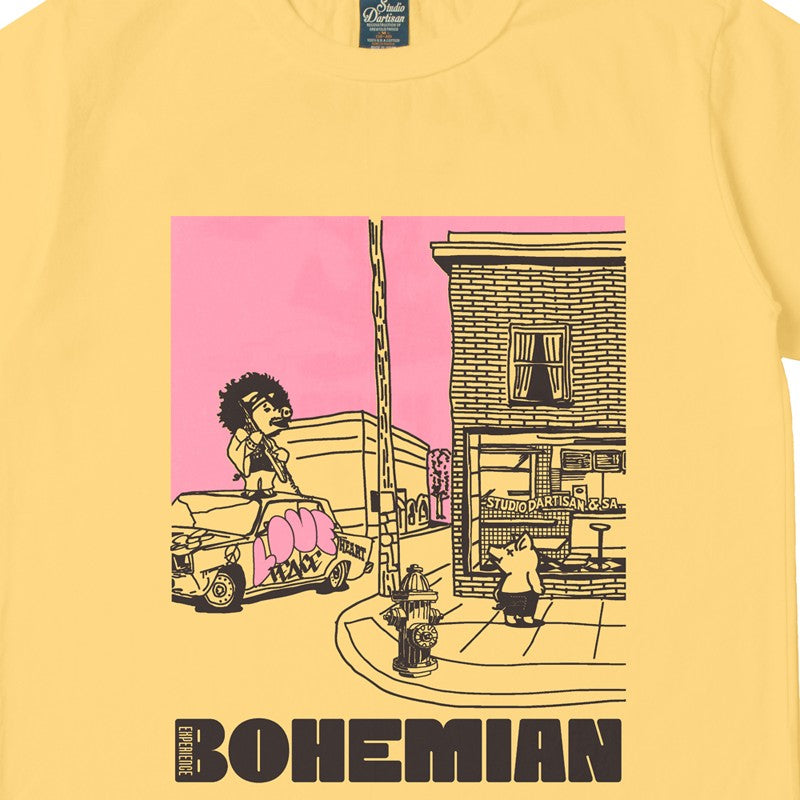 8234B / STUDIO D'ARTISAN USA Cotton Print T-shirt