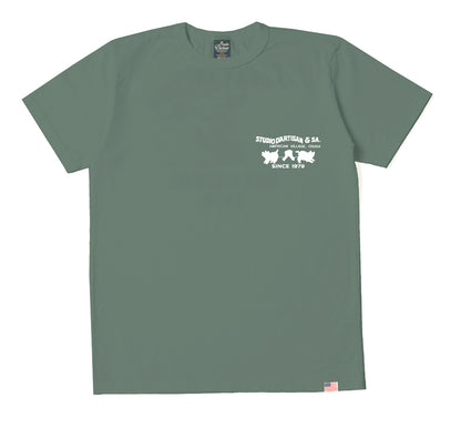 8235 / STUDIO D'ARTISAN USA Cotton Print T-shirt