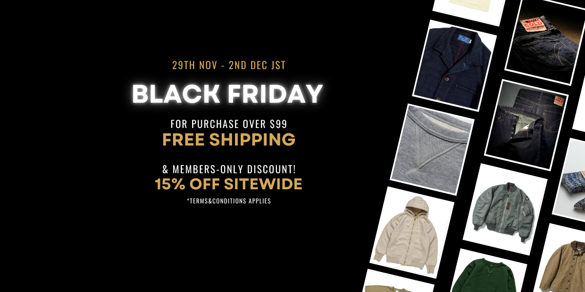 Black Friday Cyber Monday Guide – Klaxon Japanese Denim