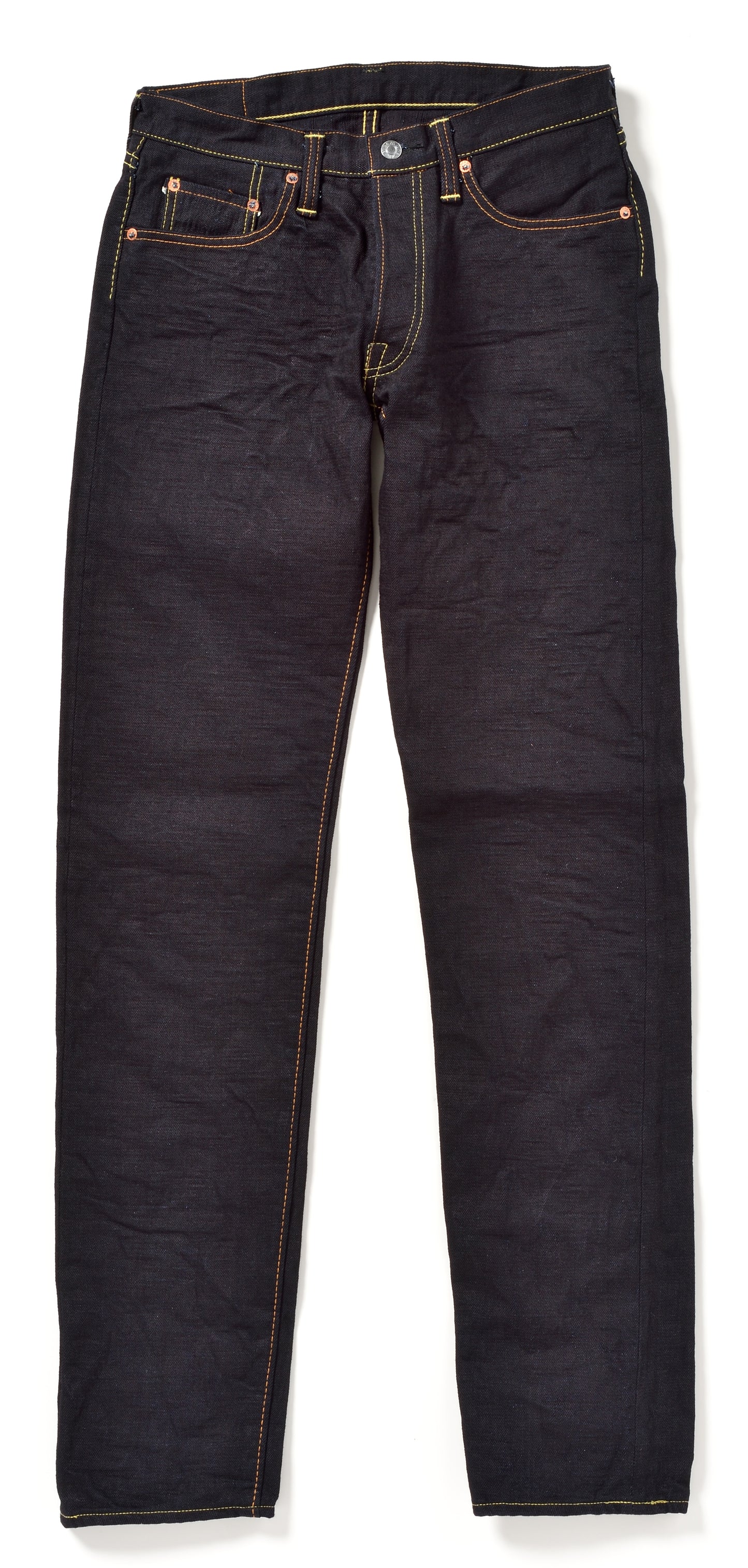 The Strike Gold SG5004ID Classic Double-Indigo Series 15oz Slub Selvedge Jeans - Regular Tapered