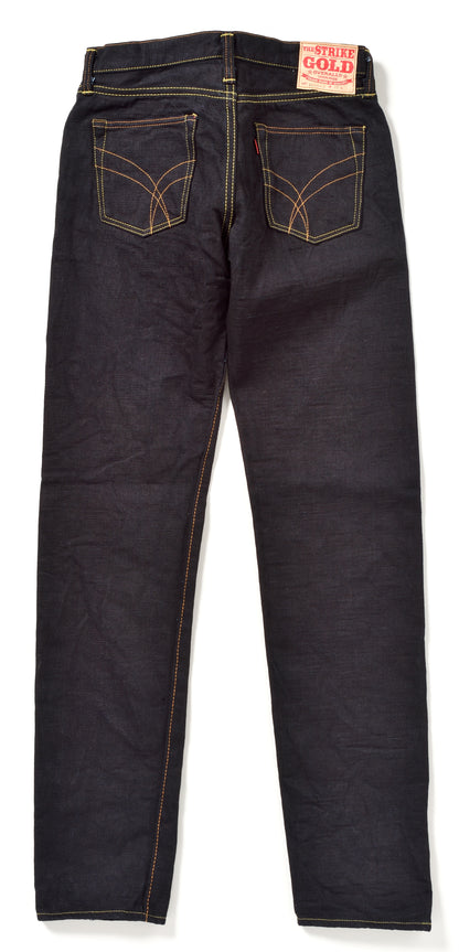 The Strike Gold SG5004ID Classic Double-Indigo Series 15oz Slub Selvedge Jeans - Regular Tapered