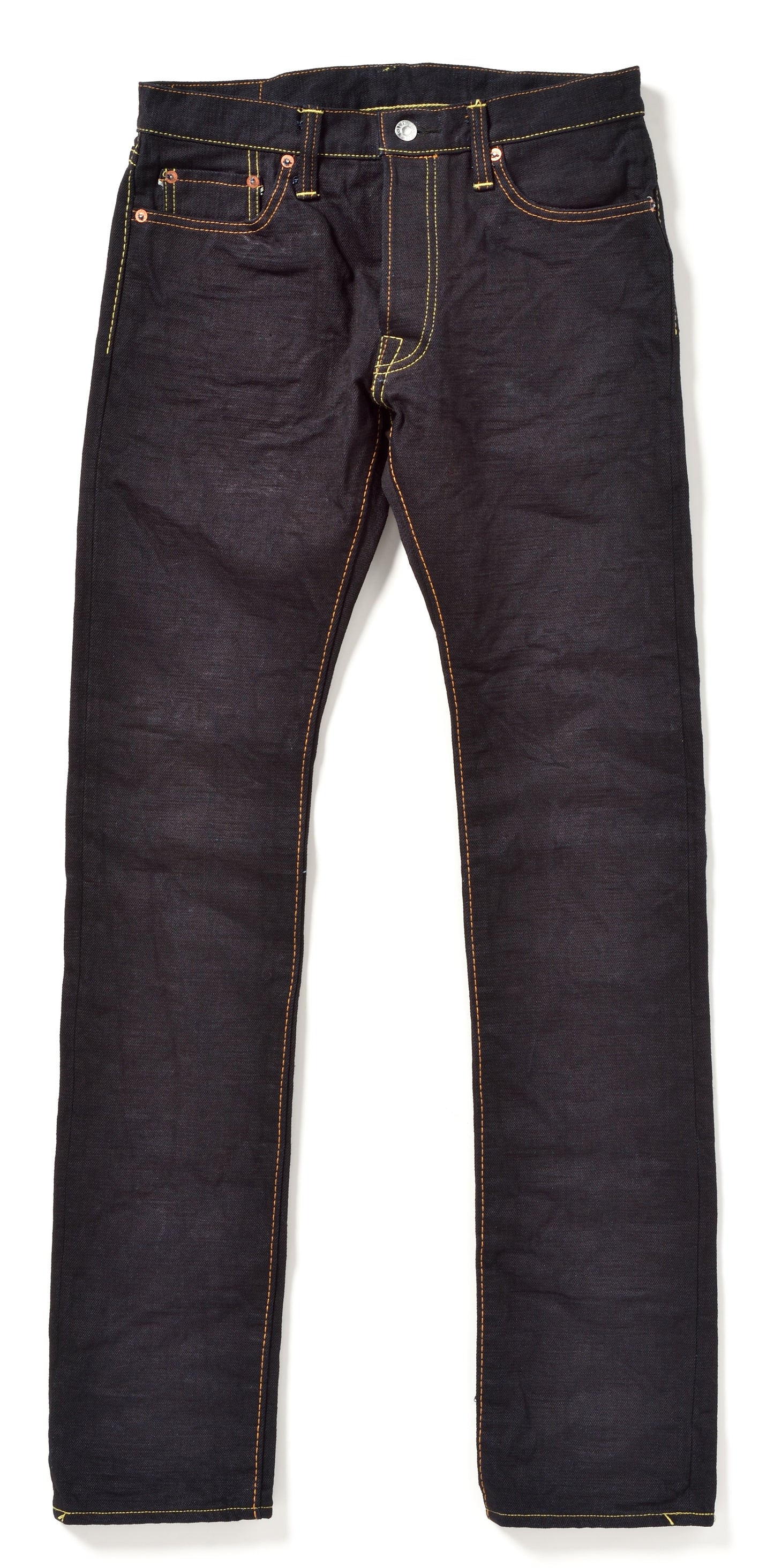 The Strike Gold SG5009ID Classic Double-Indigo Series 15oz Slub Selvedge Jeans  - Slim Tapered