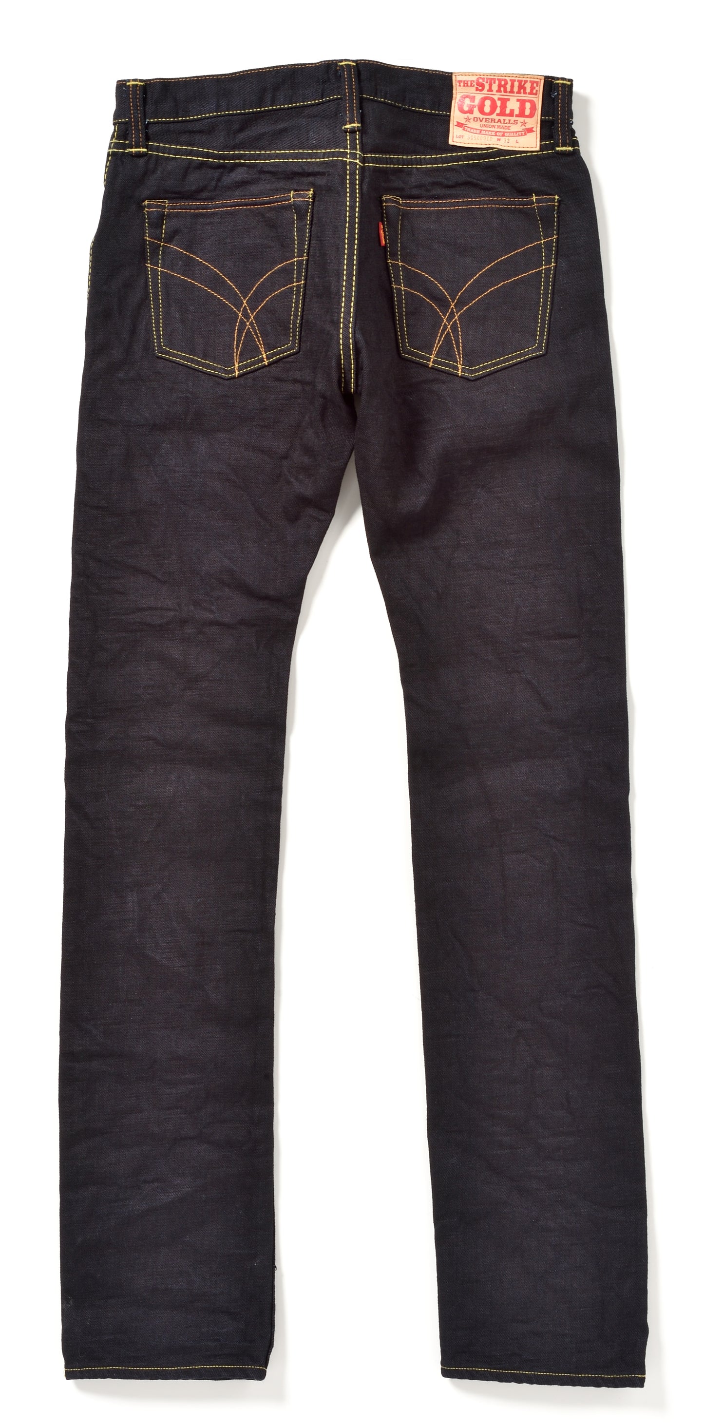 The Strike Gold SG5009ID Classic Double-Indigo Series 15oz Slub Selvedge Jeans  - Slim Tapered