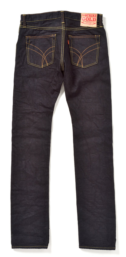 The Strike Gold SG5009ID Classic Double-Indigo Series 15oz Slub Selvedge Jeans  - Slim Tapered
