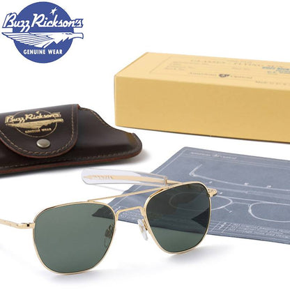 BR02753 / AMERICAN OPTICAL × BUZZ RICKSON'S GLASSES-FLYING SUN 30th ANNIVERSARY MODEL 