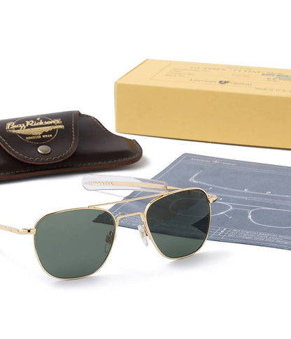 BR02753 / AMERICAN OPTICAL × BUZZ RICKSON'S GLASSES-FLYING SUN 30th ANNIVERSARY MODEL 