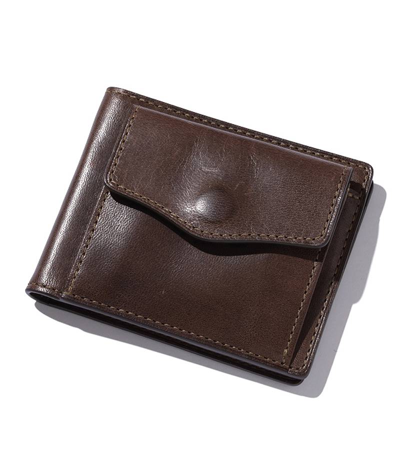 BR02760 / BUZZ RICKSON'S LEATHER WALLET – Klaxon Japanese Denim