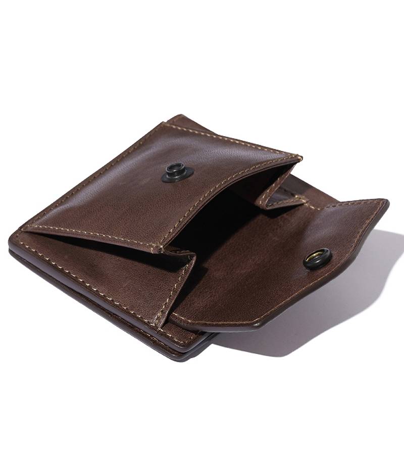 BR02760 / BUZZ RICKSON'S LEATHER WALLET – Klaxon Japanese Denim