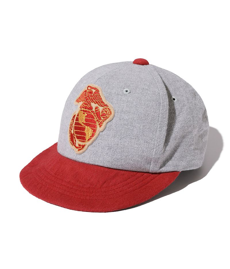 BR02788 / BUZZ RICKSON'S BASEBALL CAP “USMC” 