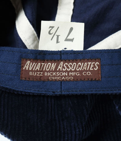 BR02823 / BUZZ RICKSON'S AVIATION ASSOCIATES CORDUROY CAP