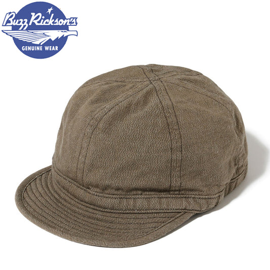BR02844 / BUZZ RICKSON'S HAT, WORKING, BROWN DENIM (MOD.)