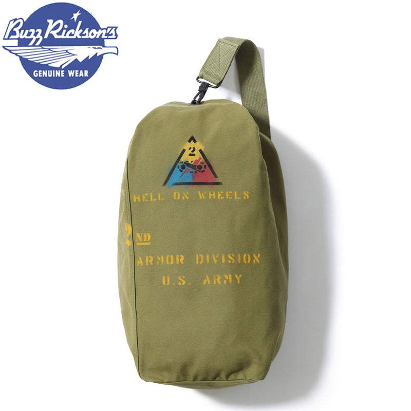 BR02865 / BUZZ RICKSON'S U.S.ARMY BAG, DUFFEL STENCIL MODEL