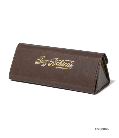 BR02871 / BUZZ RICKSON'S LEATHER GLASSES CASE