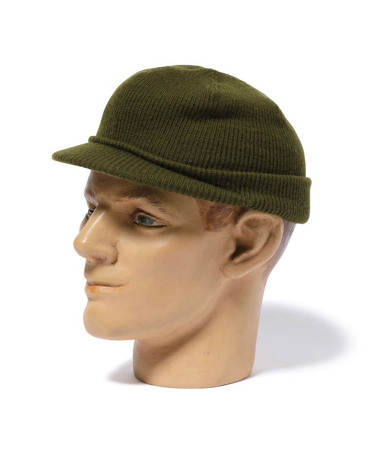 BR02874 / BUZZ RICKSON'S JEEP CAP OLIVE – Klaxon Japanese Denim