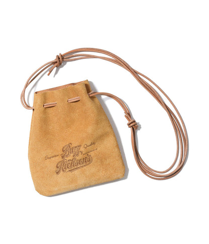 BR02877 / BUZZ RICKSON'S COW SUEDE PURSE