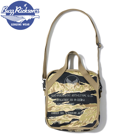 BR02878 / BUZZ RICKSON'S SUIT-PNEUMATIC ANTI-G, TYPE G-3A TIGER CAMOUFLAGE BAG