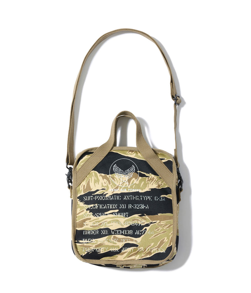BR02878 / BUZZ RICKSON'S SUIT-PNEUMATIC ANTI-G, TYPE G-3A TIGER CAMOUFLAGE BAG