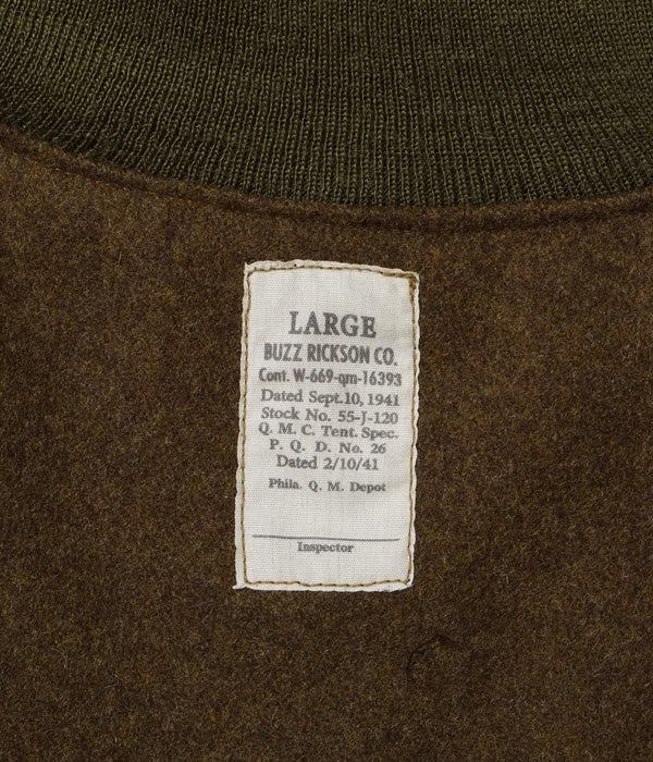 BR14860 / BUZZ RICKSON'S Type TANK PATCH POCKET “BUZZ RICKSON CO.”