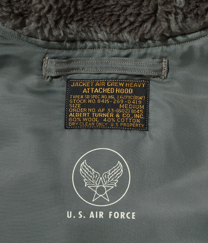 BR14919 / BUZZ RICKSON'S Type N-3B “ALBERT TURNER & CO., INC.”