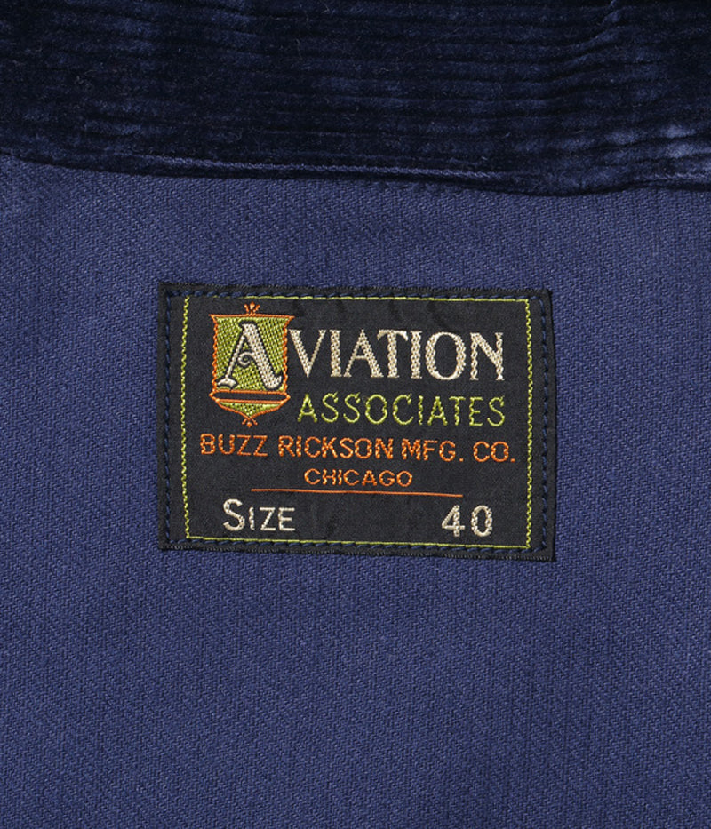 BR15344 / BUZZ RICKSON'S AVIATION ASSOCIATES U.S. ARMY WORKING JACKET  CORDUROY VERSION