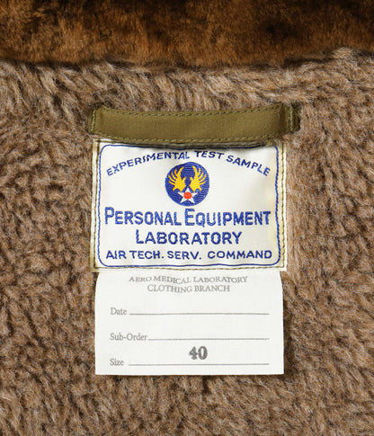BR15741 / BUZZ RICKSON'S Type B-15B TEST SAMPLE “RAYON COTTON VERSION PERSONAL EQUIPMENT LABORATORY”