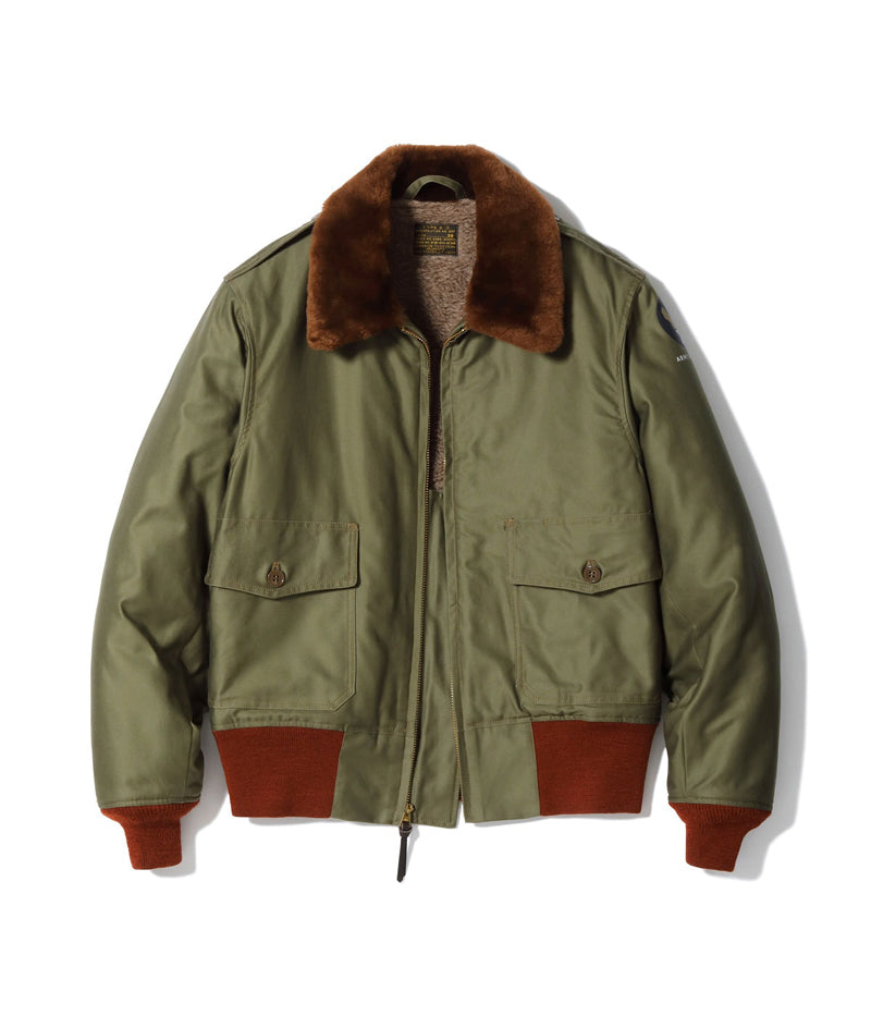 BUZZ RICKSON TYPE B-10 フライトジャケット 36 BR15745 / BUZZ RICKSON'S Type B-10 RED RIB VERSION “SUPERIOR TOGS