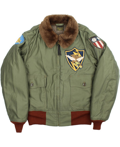 BR15746 / BUZZ RICKSON'S Type B-10 RED RIB VERSION 23rd Fighter Group  “14th Air Force”