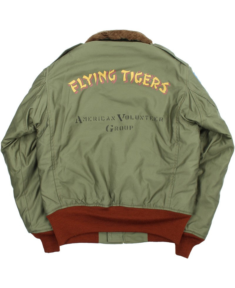 BR15746 / BUZZ RICKSON'S Type B-10 RED RIB VERSION 23rd Fighter Group  “14th Air Force”