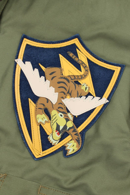 BR15746 / BUZZ RICKSON'S Type B-10 RED RIB VERSION 23rd Fighter Group  “14th Air Force”