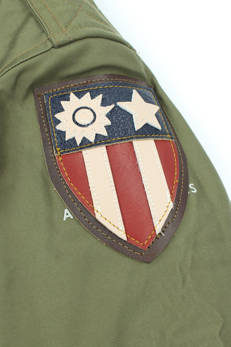 BR15746 / BUZZ RICKSON'S Type B-10 RED RIB VERSION 23rd Fighter Group  “14th Air Force”