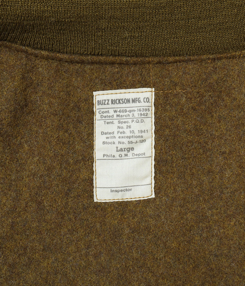 BR15755 / BUZZ RICKSON'S Type TANKERS SLASH POCKET “BUZZ RICKSON MFG. CO.”