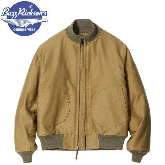 BR15759 / BUZZ RICKSON'S Type DECK ZIP ALPACA AND WOOL PILE LINING “NAVY DEPARTMENT”