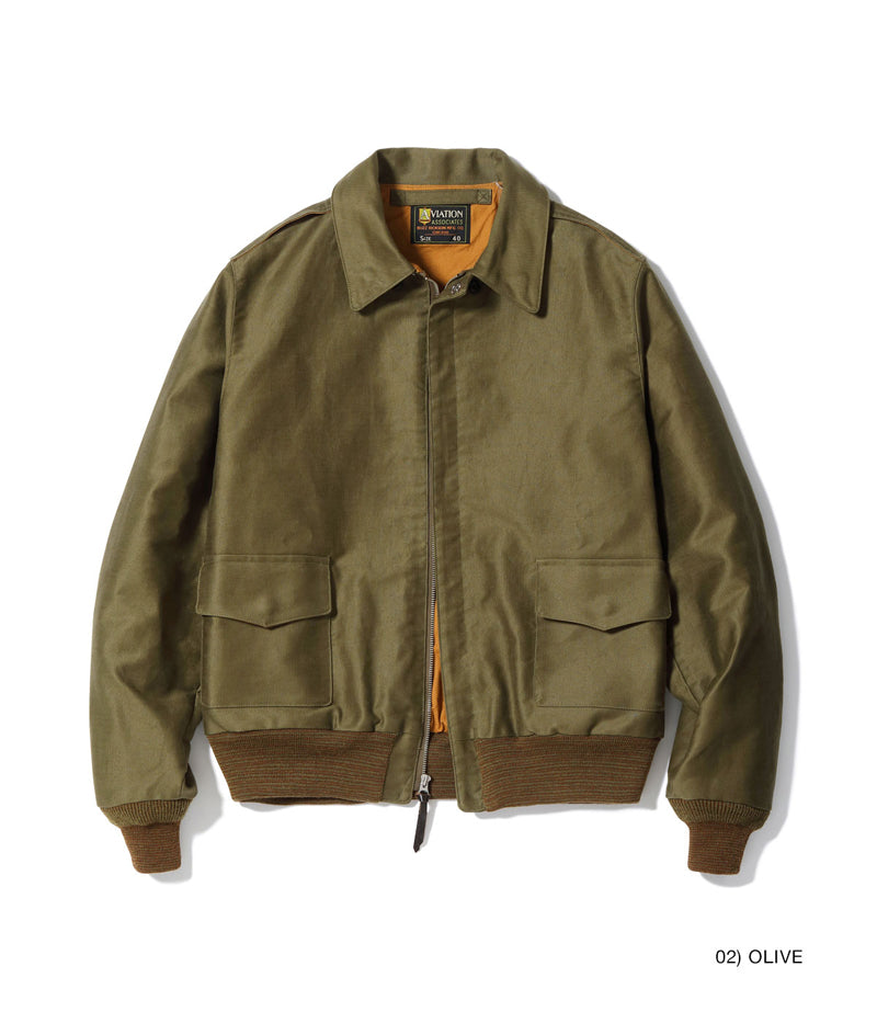 BR15767 / BUZZ RICKSON'S AVIATION ASSOCIATES JUNGLE CLOTH A-2