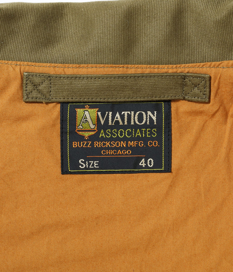 BR15767 / BUZZ RICKSON'S AVIATION ASSOCIATES JUNGLE CLOTH A-2