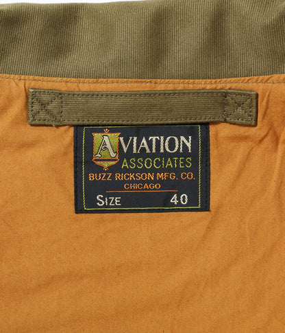 BR15767 / BUZZ RICKSON'S AVIATION ASSOCIATES JUNGLE CLOTH A-2