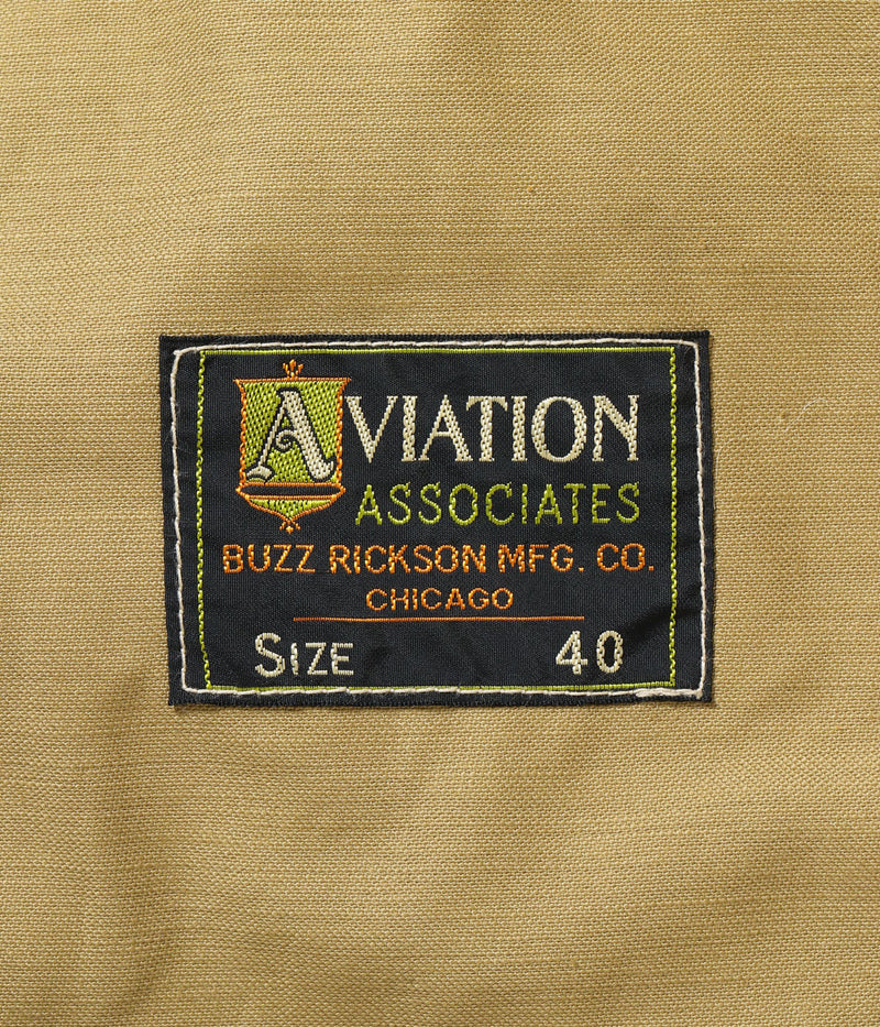 BR15769 / BUZZ RICKSON'S AVIATION ASSOCIATES M-421A BACK SATIN