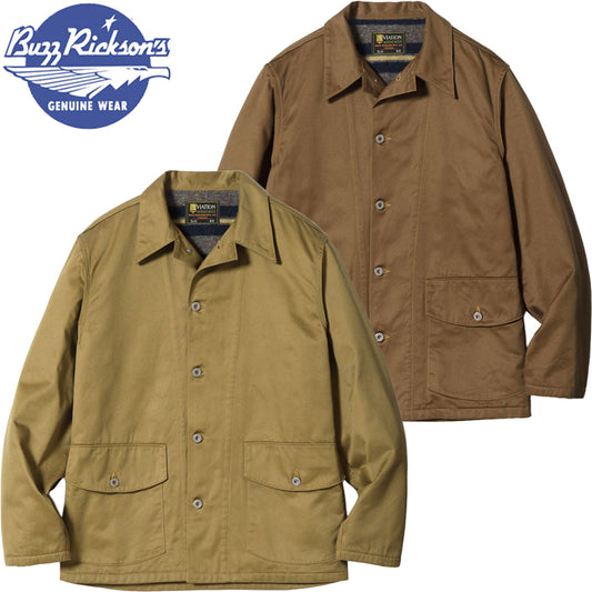 BR15770 / BUZZ RICKSON'S AVIATION ASSOCIATES ARMY WORKING JACKET TROY BLANKET LINED