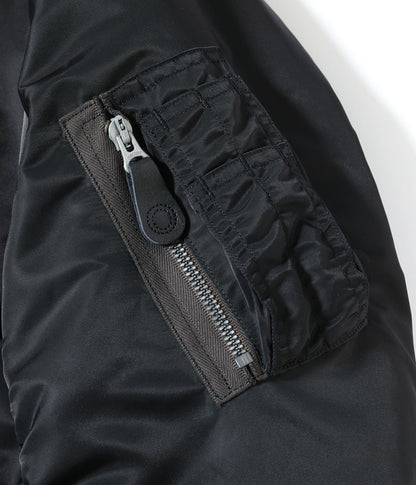 BR15772 / BUZZ RICKSON'S WILLIAM GIBSON COLLECTION Type BLACK MA-1 LONG MODEL “ALBERT TURNER & CO., INC. MODEL”