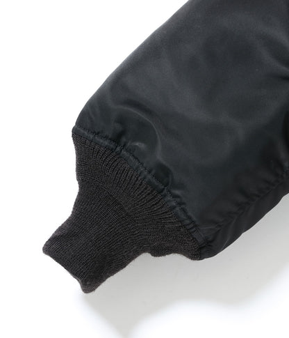 BR15772 / BUZZ RICKSON'S WILLIAM GIBSON COLLECTION Type BLACK MA-1 LONG MODEL “ALBERT TURNER & CO., INC. MODEL”