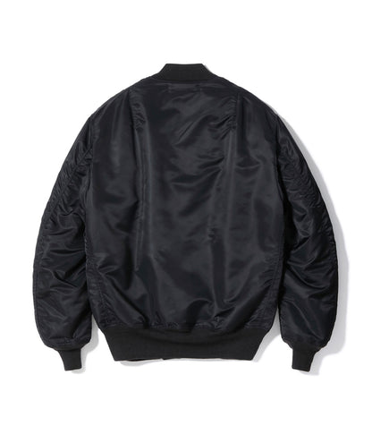 BR15772 / BUZZ RICKSON'S WILLIAM GIBSON COLLECTION Type BLACK MA-1 LONG MODEL “ALBERT TURNER & CO., INC. MODEL”