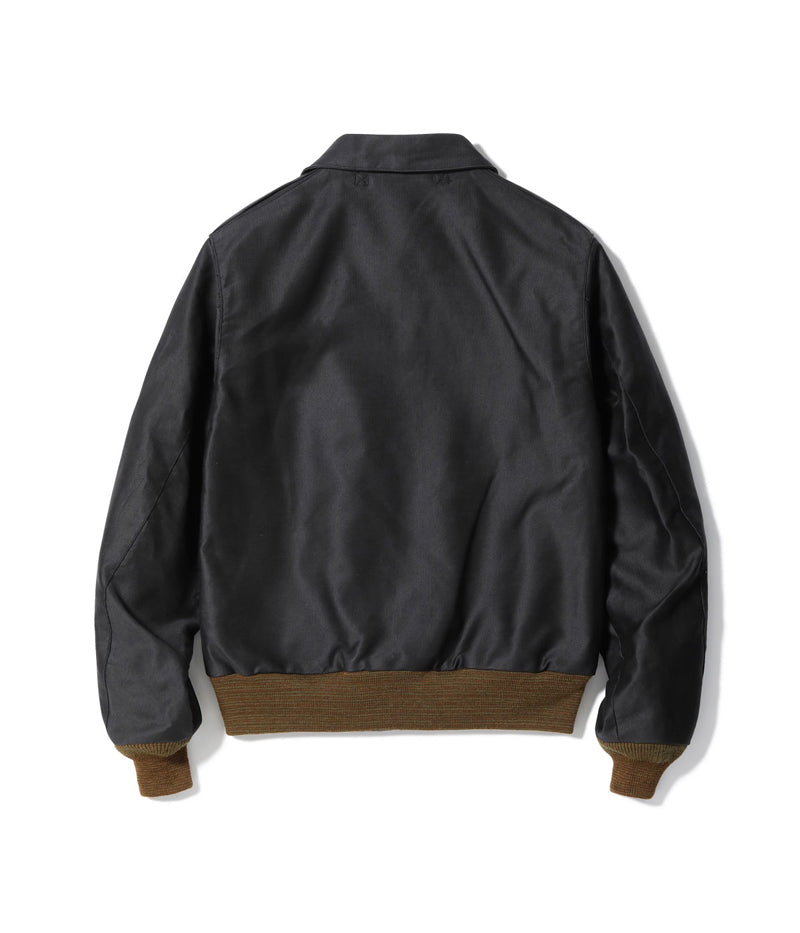 BR15774 / BUZZ RICKSON'S WILLIAM GIBSON COLLECTION JUNGLE CLOTH BLACK A-2