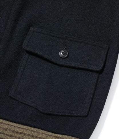 BR15776 / BUZZ RICKSON'S WILLIAM GIBSON COLLECTION JACKET, WOOL, BLACK “CCC”