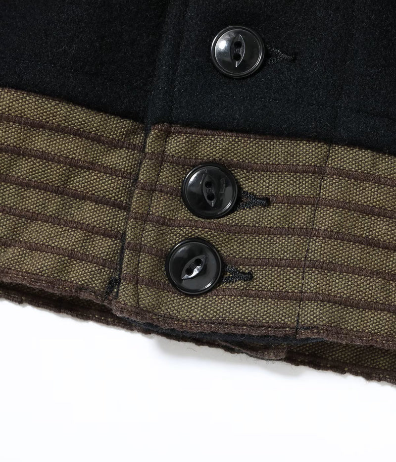 BR15776 / BUZZ RICKSON'S WILLIAM GIBSON COLLECTION JACKET, WOOL, BLACK “CCC”