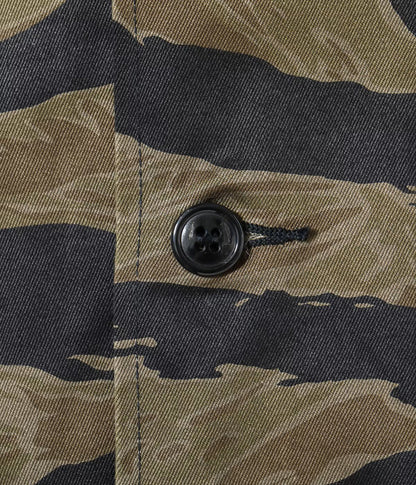 BR15778 / BUZZ RICKSON'S WILLIAM GIBSON COLLECTION BLACK TIGER PATTERN JACKET OVER DYE